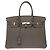 Hermès Borsa HERMES Birkin 35 in Pelle Grigia - 104033 - vista 3