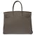 Hermès Borsa HERMES Birkin 35 in Pelle Grigia - 104033 - vista 4