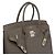 Hermès Borsa HERMES Birkin 35 in Pelle Grigia - 104033 - vista 7