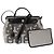 Hermès HERMES Herbag Tasche aus grauem Canvas - 104027 - Ansicht 3