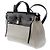 Hermès HERMES Herbag Tasche aus grauem Canvas - 104027 - Ansicht 7