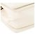 CHANEL - Borsa a tracolla Boy Chanel in pelle caviar e pelle liscia bianca chevron - vista 6