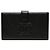 Cartera larga Chanel CC Caviar negra