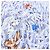 Lenço de seda Hermès Les Bles Azul 90 Scarves - vista 4