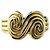 Autre Marque Anello Fascia Tornado in Oro Giallo Tiffany & Co.