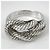 Ring Hermès Anillo Banda Hermes Audienne - vista 2