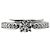 Autre Marque Anel Tiffany & Co. Harmony Meio Círculo em Platina