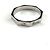 Anello Gucci Octagon Band in oro bianco - vista 3