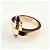Anello Cartier Menotto in oro rosa - vista 4