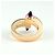 Anello Cartier Menotto in oro rosa - vista 6