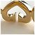 Cartier C Heart Ring aus Gelbgold - Ansicht 4