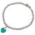 Autre Marque Bracciale con charm Tiffany & Co. in blu e argento