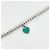 Autre Marque Bracciale con charm Tiffany & Co. in blu e argento - vista 2