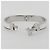 Hermès Hermes Click H Bangle in Silver and White - view 4