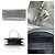 Yves Saint Laurent Borsa Sac de Jour Nano Metallic Silver Crinkled Supple - vista 5