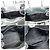 Yves Saint Laurent Borsa Sac de Jour Nano Metallic Silver Crinkled Supple - vista 6