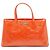 Louis Vuitton Bolsa Wilshire PM em couro patenteado Monogram Orange