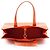 Louis Vuitton Bolsa Wilshire PM em couro patenteado Monogram Orange - vista 5