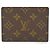 Louis Vuitton Vintage Monogram Enveloppe Carte de Visite Card Case
