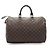 Louis Vuitton Borsa Speedy 35 in tela Damier Ebene marrone
