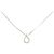 Autre Marque K10 Pink Gold Diamond Halskette