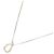 Autre Marque K10 Pink Gold Diamond Halskette - Ansicht 2