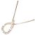 Autre Marque K10 Pink Gold Diamond Halskette - Ansicht 3
