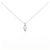 Autre Marque Collana in platino e diamanti