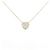 Autre Marque Collana Cuore con Diamanti Au750