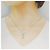 Autre Marque Collana in oro bianco Au750 e diamanti - vista 6