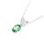 Autre Marque Collana Au750 Granato e Diamante - vista 3