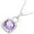 Autre Marque Au750 Amethyst Diamant Collier - Ansicht 3