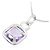Autre Marque Au750 Amethyst Diamant Collier - Ansicht 4