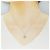 Autre Marque Au750 Weißgold-Halskette mit Peridot und Diamant - Ansicht 6