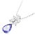 Autre Marque Collana in Tanzanite e Diamanti Au750 - vista 3