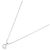 Autre Marque Platin-Diamant-Halskette - Ansicht 2