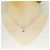 Autre Marque Pt900 Pt850 Smaragd Diamant Halskette - Ansicht 6