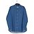Autre Marque Camisa de algodón azul