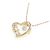 Autre Marque K10 Pink Gold Diamond Halskette - Ansicht 3