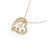 Autre Marque K10 Pink Gold Diamond Halskette - Ansicht 4