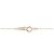 Autre Marque K10 Pink Gold Diamond Halskette - Ansicht 5