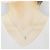 Autre Marque Collana in oro bianco Au750 con acquamarina e diamante - vista 6