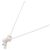 Autre Marque Collar de oro blanco Au750 con perla Akoya y diamantes - vista 2