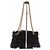 Balenciaga Borsa a tracolla Crush nera - vista 3