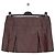 Autre Marque Minifalda plisada marrón LUNATIC XS - vista 2