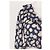 Autre Marque Top de seda azul con estampado floral y cuello con volantes - vista 6