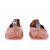 Sessun Ballerine in pelle arancioni - vista 3