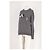 Markus Lupfer Grauer Wollpullover mit Pailletten Hai Design - Ansicht 4