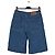 Autre Marque Pantaloncini in cotone blu - vista 4