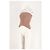 Top bandeau ajustado beige DKNY - vista 4